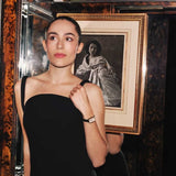 Tissot SRV White Mother of Pearl Dial Black Leather Strap Watch for Women - T160.110.36.113.00