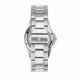 Maserati Competizione Green Dial Silver Steel Strap Watch for Men - R8853100038