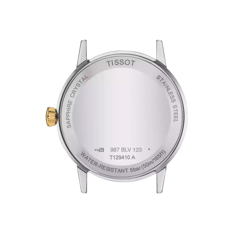 Tissot Classic Dream Silver Dial Two Tone Steel Strap Watch for Men - T129.410.22.031.00