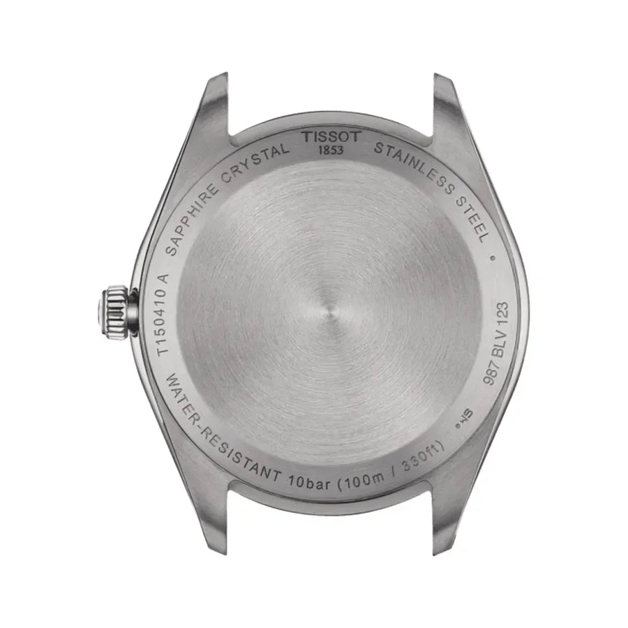 Tissot PR 100 Green Dial Silver Steel Strap Watch for Men - T150.410.11.091.00