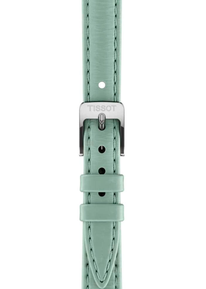 Tissot SRV Green Dial Green Leather Strap Watch for Women - T160.110.16.093.00