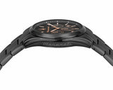Maserati Attrazione Chronograph Black Dial Black Steel Strap Watch for Men - R8853151001
