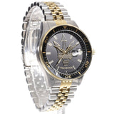 Maserati SFIDA Black Dial Two Tone Steel Strap Watch for Men - R8853140009