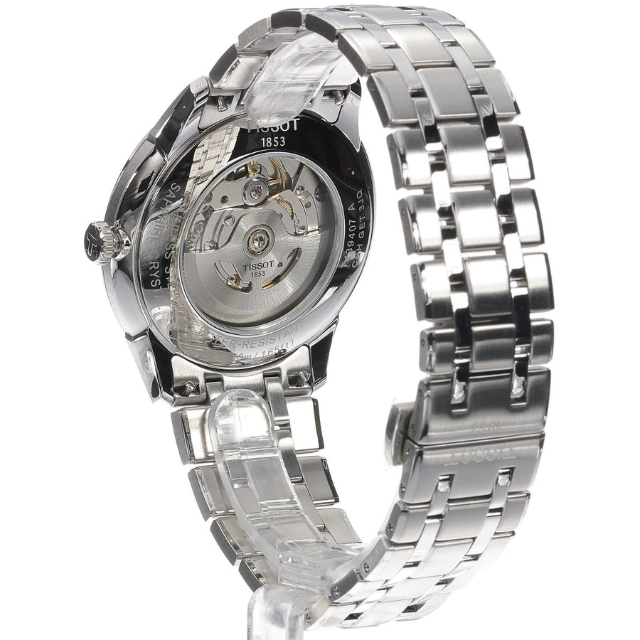 Tissot Chemin Des Tourelles Powermatic 80 Silver Dial Silver Steel Strap Watch for Men - T139.407.11.038.00
