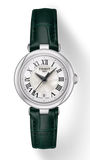 Tissot Bellissima Small Lady Mother of Pearl Dial Green Leather Strap Watch for Women - T126.010.16.113.02