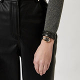 Just Cavalli Classico Lungo Black Dial Black Steel Strap Watch for Women - JC1L248M0085