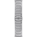Tissot PRX Quartz Red Dial Silver Steel Strap Watch for Men - T137.410.11.421.00