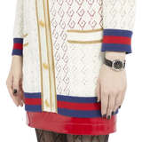 Gucci G Timeless Black Dial Black Leather Strap Watch for Women - YA1265055