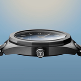 Tissot PRC 100 Solar Quartz Blue Dial Silver Steel Strap Watch for Men - T151.422.11.041.00