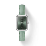 Tissot SRV Green Dial Green Leather Strap Watch for Women - T160.110.16.093.00