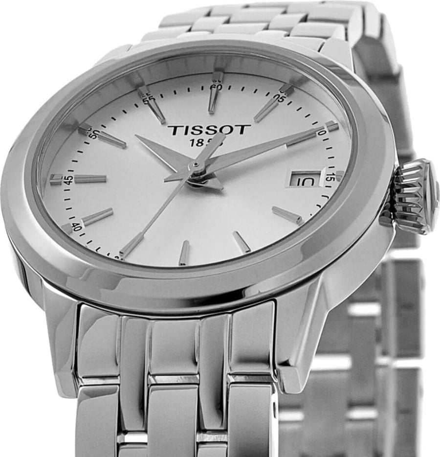 Tissot Bellissima Small Lady Silver Dial Silver Steel Strap Watch for Women - T129.210.11.031.00