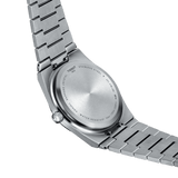 Tissot PRX Quartz Red Dial Silver Steel Strap Watch for Men - T137.410.11.421.00