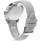 Maserati Successo Chronograph Grey Dial Grey Rubber Strap Watch for Men - R8871621043