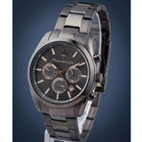 Maserati Attrazione Chronograph Black Dial Black Steel Strap Watch for Men - R8853151001