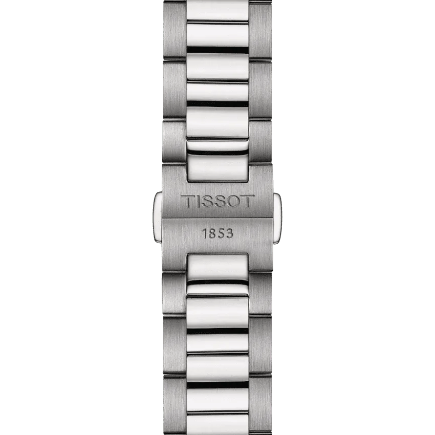 Tissot PR 100 Ice Blue Dial Silver Steel Strap Watch for Men - T150.410.11.351.00
