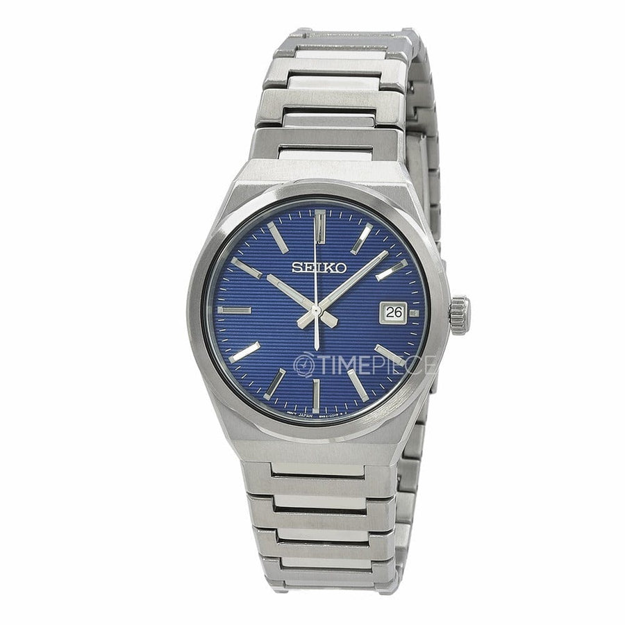 Seiko Conceptual Blue Dial Silver Steel Strap Watch for Men - SUR555P1