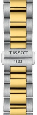 Tissot PR 100 Chronograph Silver Dial Two Tone Steel Strap Watch for Men - T150.417.22.031.00