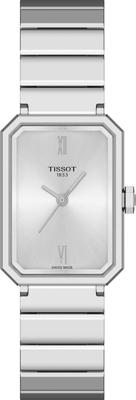 Tissot SRV Silver Dial Silver Steel Strap Watch for Women - T160.110.11.033.00