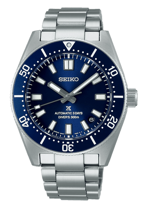 Seiko Prospex 1965 Heritage Diver’s Automatic Blue Dial Silver Steel Strap Watch for Men - SPB451J1