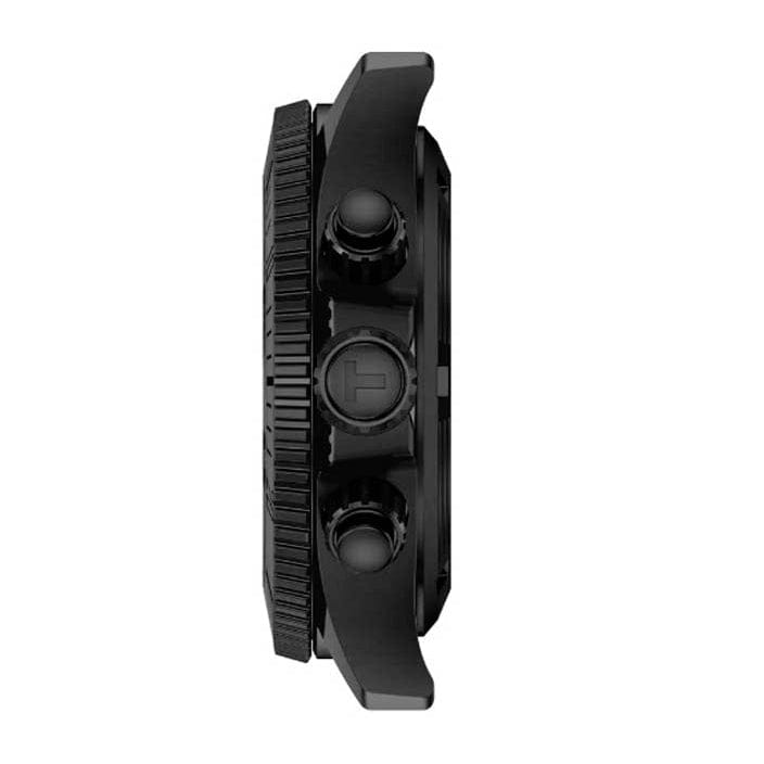 Tissot Seastar 1000 Chronograph Black Dial Black Rubber Strap Watch for Men - T120.217.37.061.00