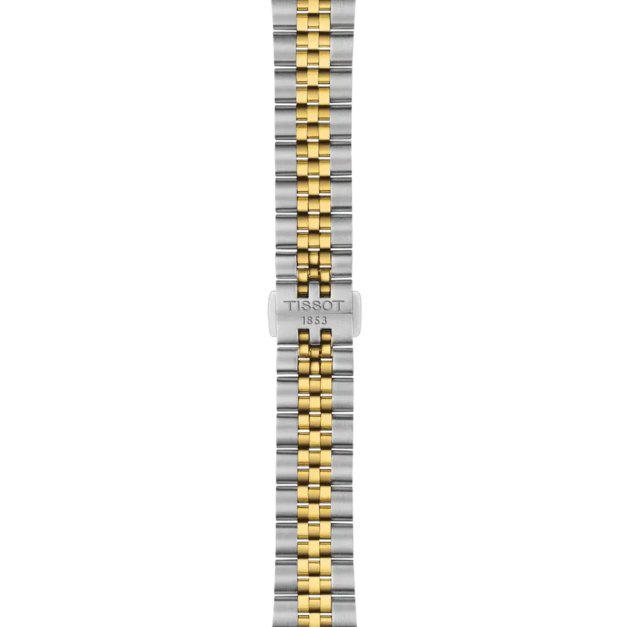 Tissot Ballade Quartz Silver Dial Two Tone Steel Strap Watch for Women - T156.210.22.031.00