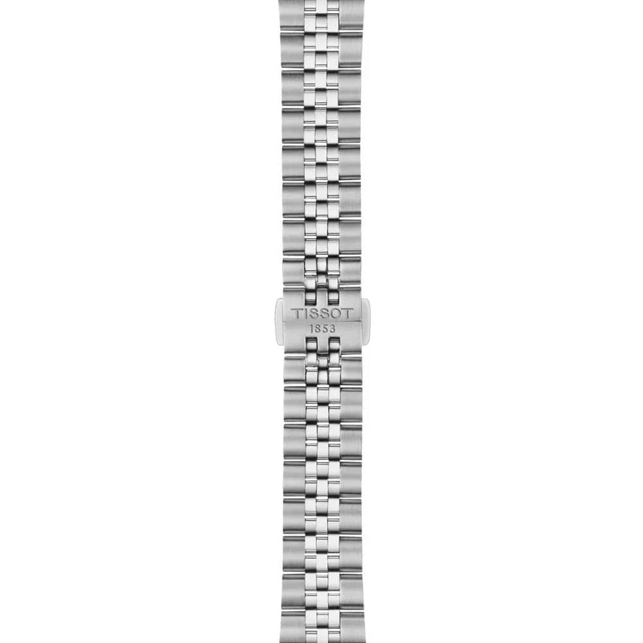 Tissot Ballade Quartz Blue Dial Silver Steel Strap Watch for Women - T156.210.11.351.00