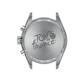 Tissot PR 100 Tour De France Chronograph Black Dial Silver Steel Strap Watch for Men - T150.417.11.051.00
