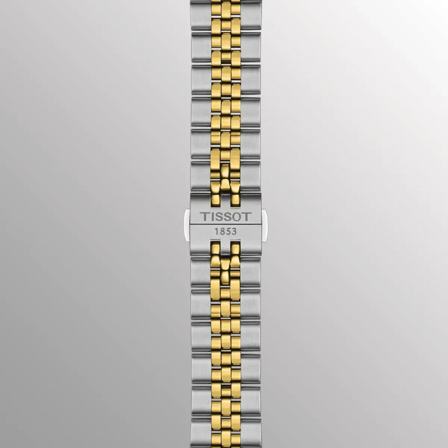 Tissot Ballade Powermatic 80 Cosc Silver Dial Two Tone Steel Strap Watch for Men - T156.408.22.033.00