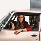 Tissot SRV White Mother of Pearl Dial Black Leather Strap Watch for Women - T160.110.36.113.00