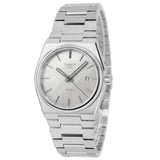 Tissot PRX Quartz Mother of Pearl Dial Silver Steel Strap Watch for Women- T137.210.11.111.00