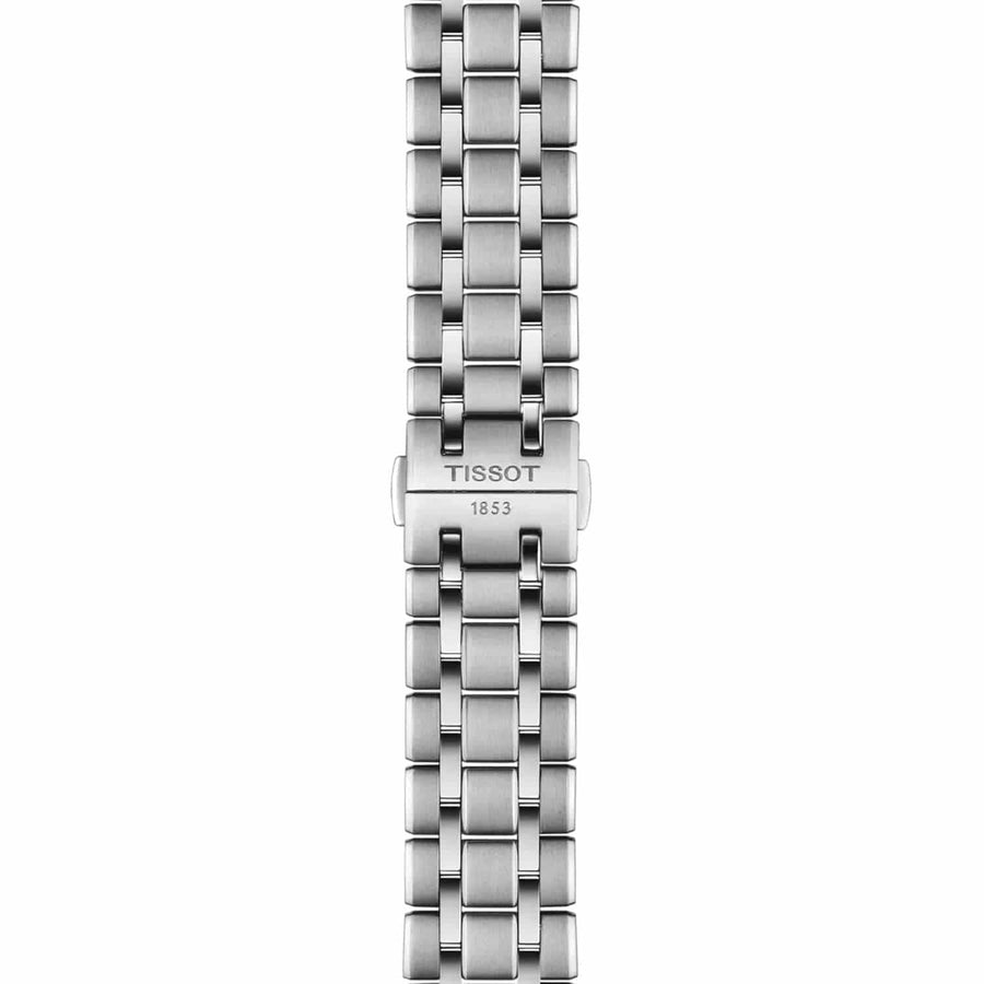 Tissot Chemin Des Tourelles Powermatic 80 Silver Dial Silver Steel Strap Watch for Men - T139.407.11.038.00