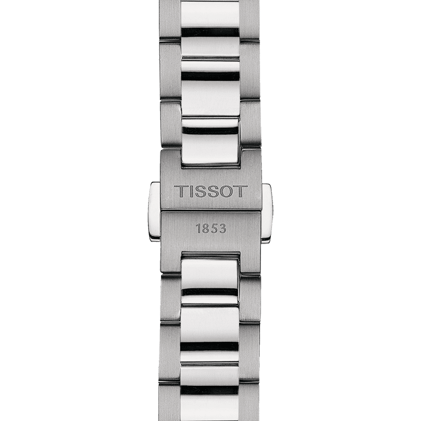 Tissot PR 100 Quartz Green Dial Silver Steel Strap Watch for Women - T150.210.11.091.00