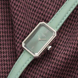 Tissot SRV Green Dial Green Leather Strap Watch for Women - T160.110.16.093.00