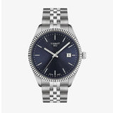 Tissot Ballade Quartz Blue Dial Silver Steel Strap Watch for Men - T156.410.11.041.00