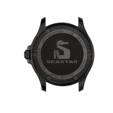 Tissot Seastar 1000 Red Dial Black Steel Strap Watch for Men - T120.410.33.421.00