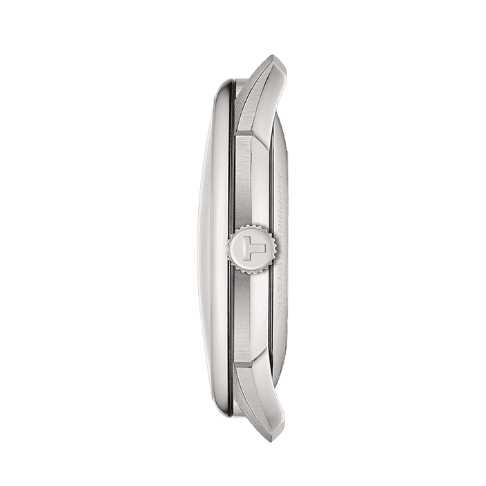 Tissot Chemin des Tourelles Powermatic 80 Green Dial Silver Steel Strap Watch for Men - T139.407.11.091.00