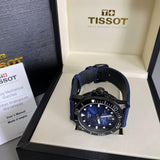 Tissot Seastar 2000 Professional Powermatic 80 Blue Dial Blue Nylon Strap Watch for Men - T120.607.37.041.00