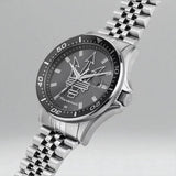 Maserati SFIDA Chronograph Grey Dial Silver Steel Strap Watch for Men - R8853140010