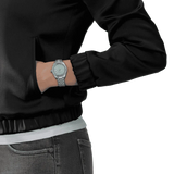 Tissot Ballade Quartz Green Dial Silver Steel Strap Watch for Women - T156.210.11.091.00