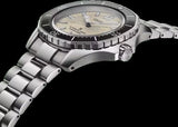 Seiko Prospex Polygonal Divers Automatic Pearl White Dial Silver Steel Strap Watch for Men - SPB481J1