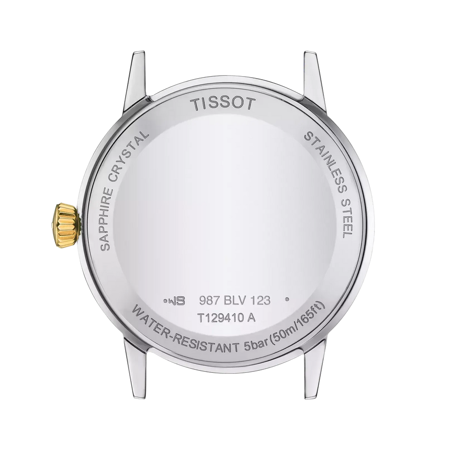 Tissot Classic Dream Silver Dial Two Tone Steel Strap Watch for Men - T129.410.22.031.00
