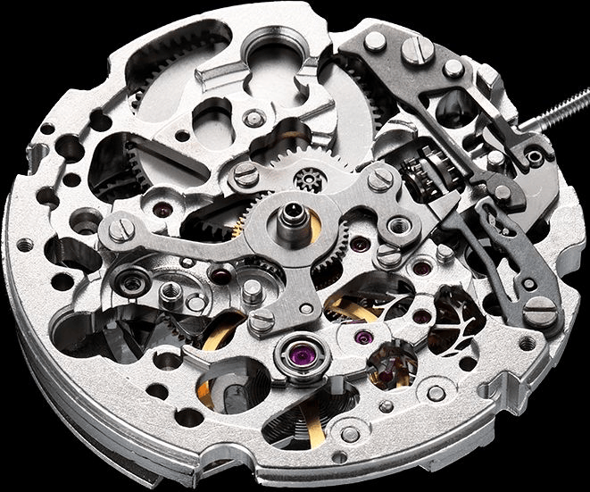 Maserati SFIDA Skeleton Automatic Blue Dial Silver Steel Strap Watch for Men - R8823140011