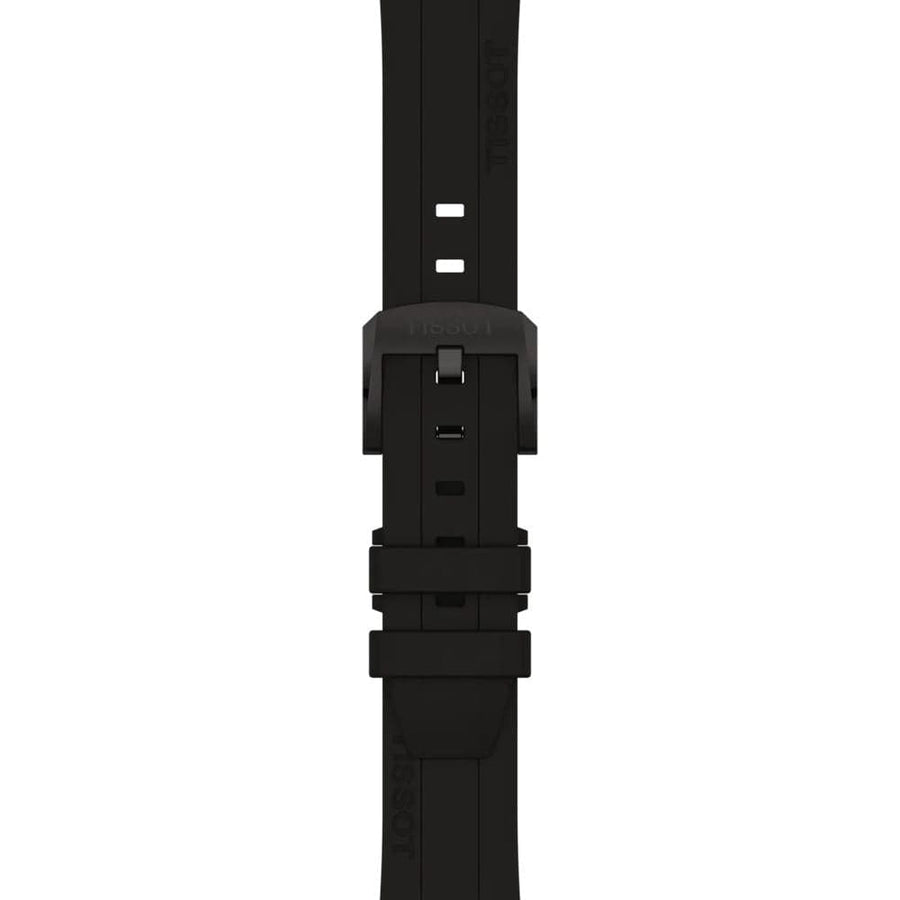 Tissot Seastar 1000 Chronograph Black Dial Black Rubber Strap Watch for Men - T120.217.37.061.00
