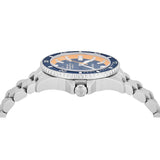 Emporio Armani Sea Explorer Blue Dial Silver Steel Strap Watch for Men - AR60090