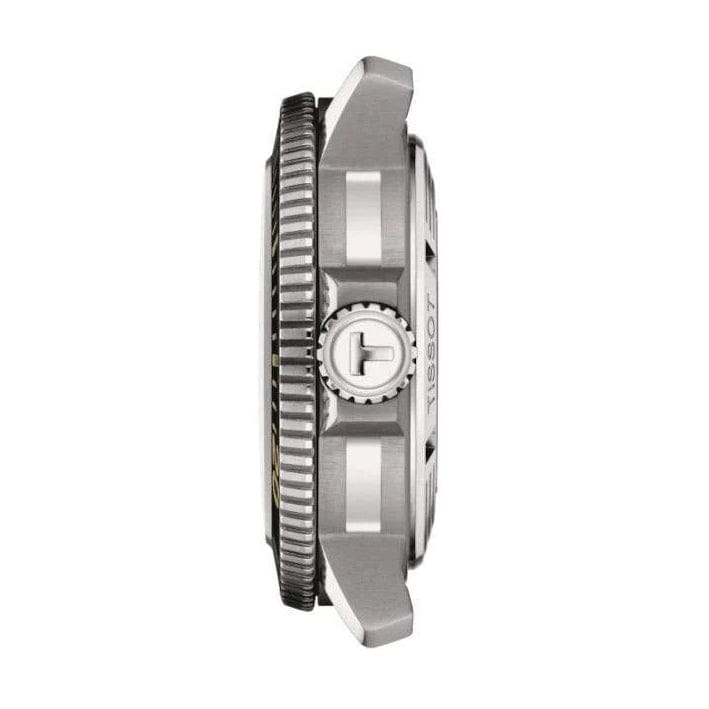 Tissot Seastar 2000 Professional Powermatic 80 Black Dial Black Rubber Strap Watch for Men - T120.607.17.441.01