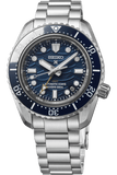 Seiko Prospex 1968 Heritage Divers GMT The Great Wave Limited Edition Blue Dial Silver Steel Strap Watch for Men - SPB509J1