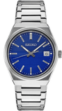 Seiko Conceptual Blue Dial Silver Steel Strap Watch for Men - SUR555P1