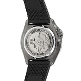Seiko 5 Sports SKX Series Automatic Black Dial Black Silicone Strap Watch for Men - SRPD65K2