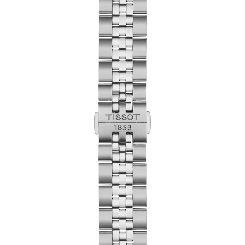 Tissot Ballade Quartz Blue Dial Silver Steel Strap Watch for Men - T156.410.11.041.00