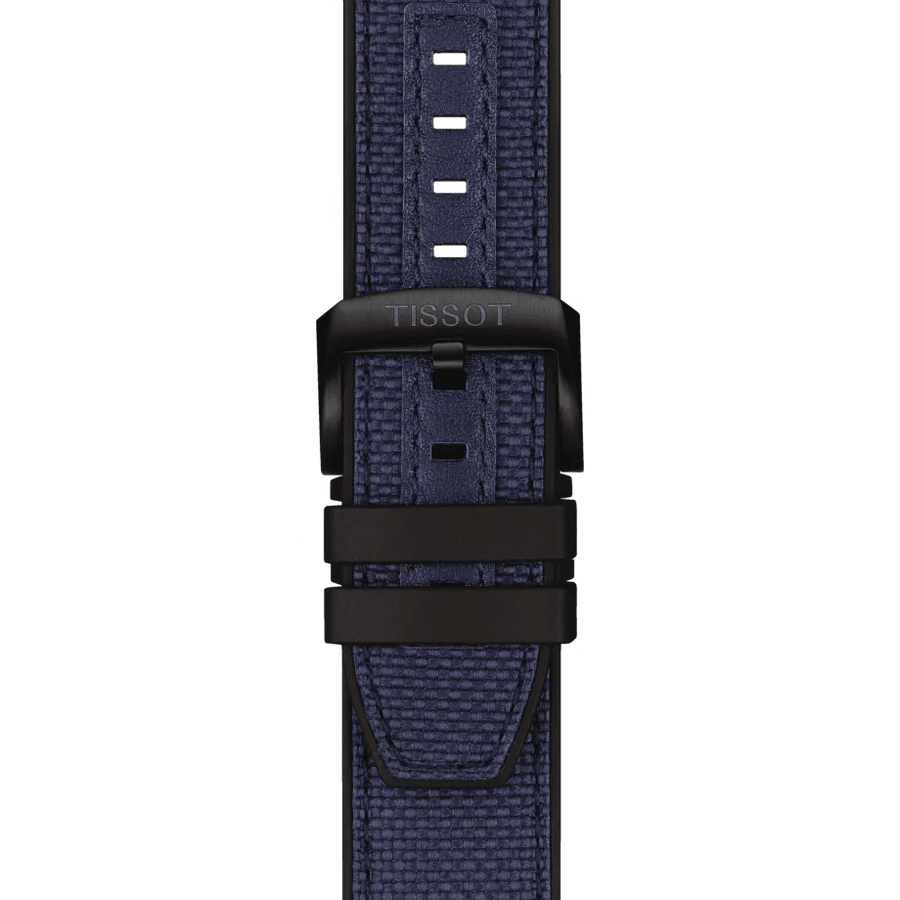 Tissot Seastar 2000 Professional Powermatic 80 Blue Dial Blue Nylon Strap Watch for Men - T120.607.37.041.00